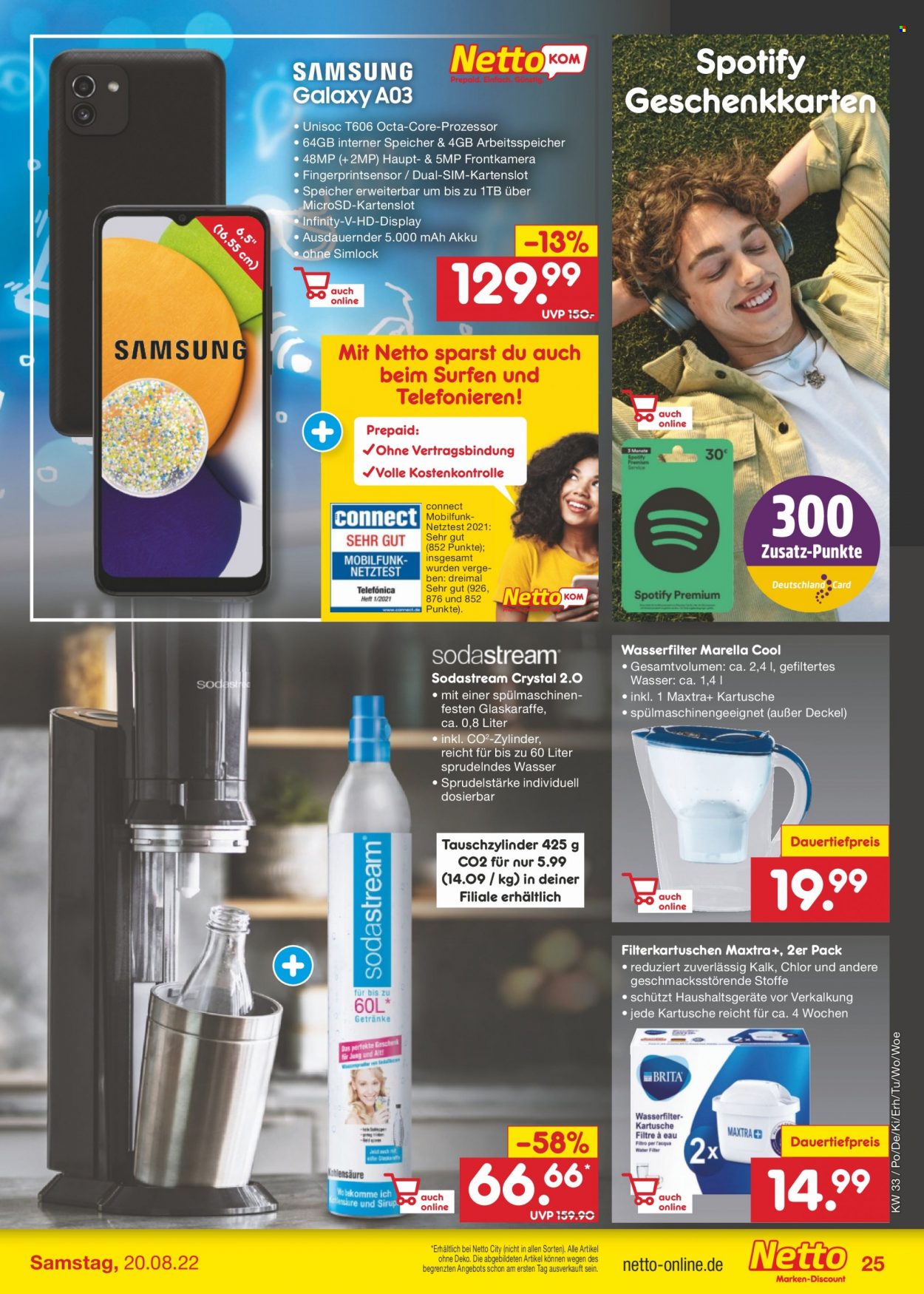 Netto Marken-Discount Prospekte  - 15.08.2022 - 20.08.2022. Seite 25