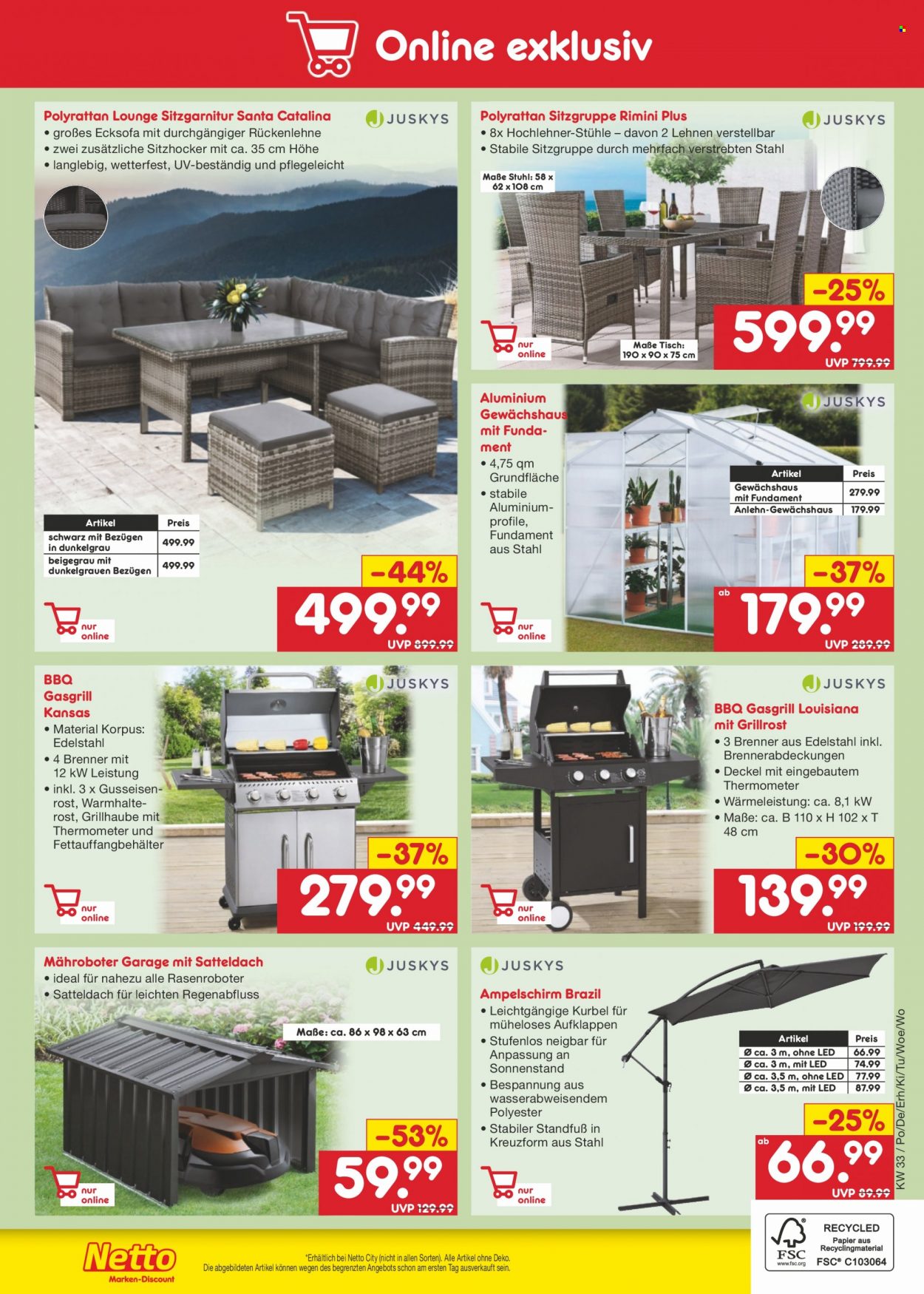 Netto Marken-Discount Prospekte  - 15.08.2022 - 20.08.2022. Seite 44