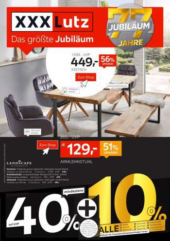 Prospekte XXXLutz - 15.08.2022 - 28.08.2022.