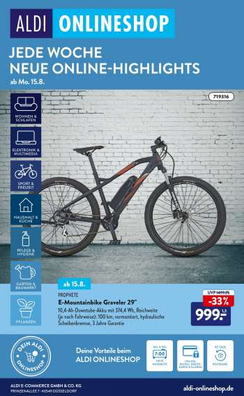 Prospekte ALDI SÜD.