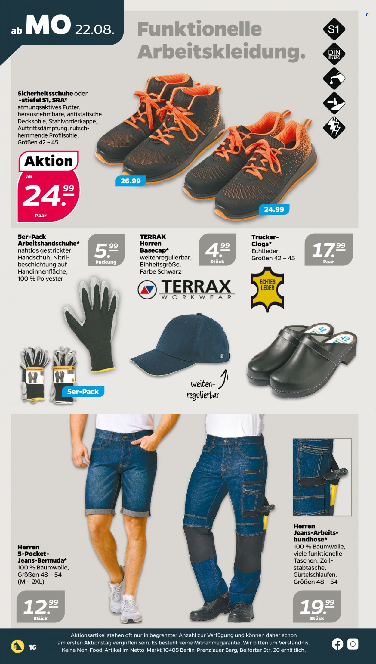 Netto Prospekte  - 22.08.2022 - 27.08.2022. Seite 16