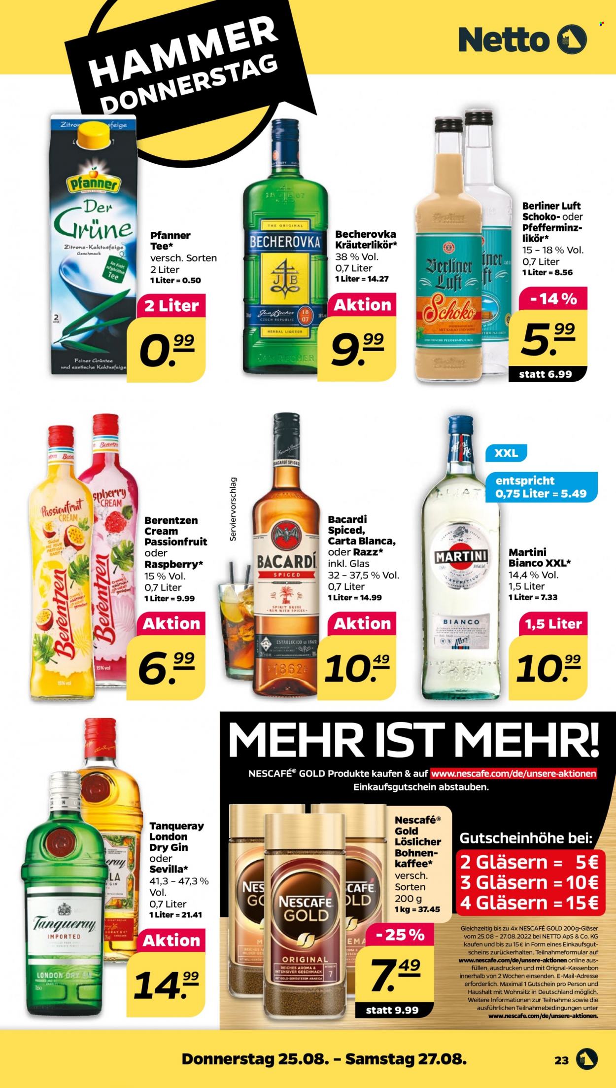 Netto Prospekte  - 22.08.2022 - 27.08.2022. Seite 23