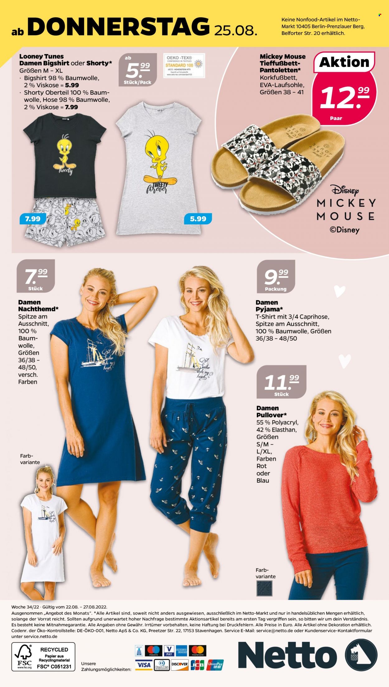 Netto Prospekte  - 22.08.2022 - 27.08.2022. Seite 28