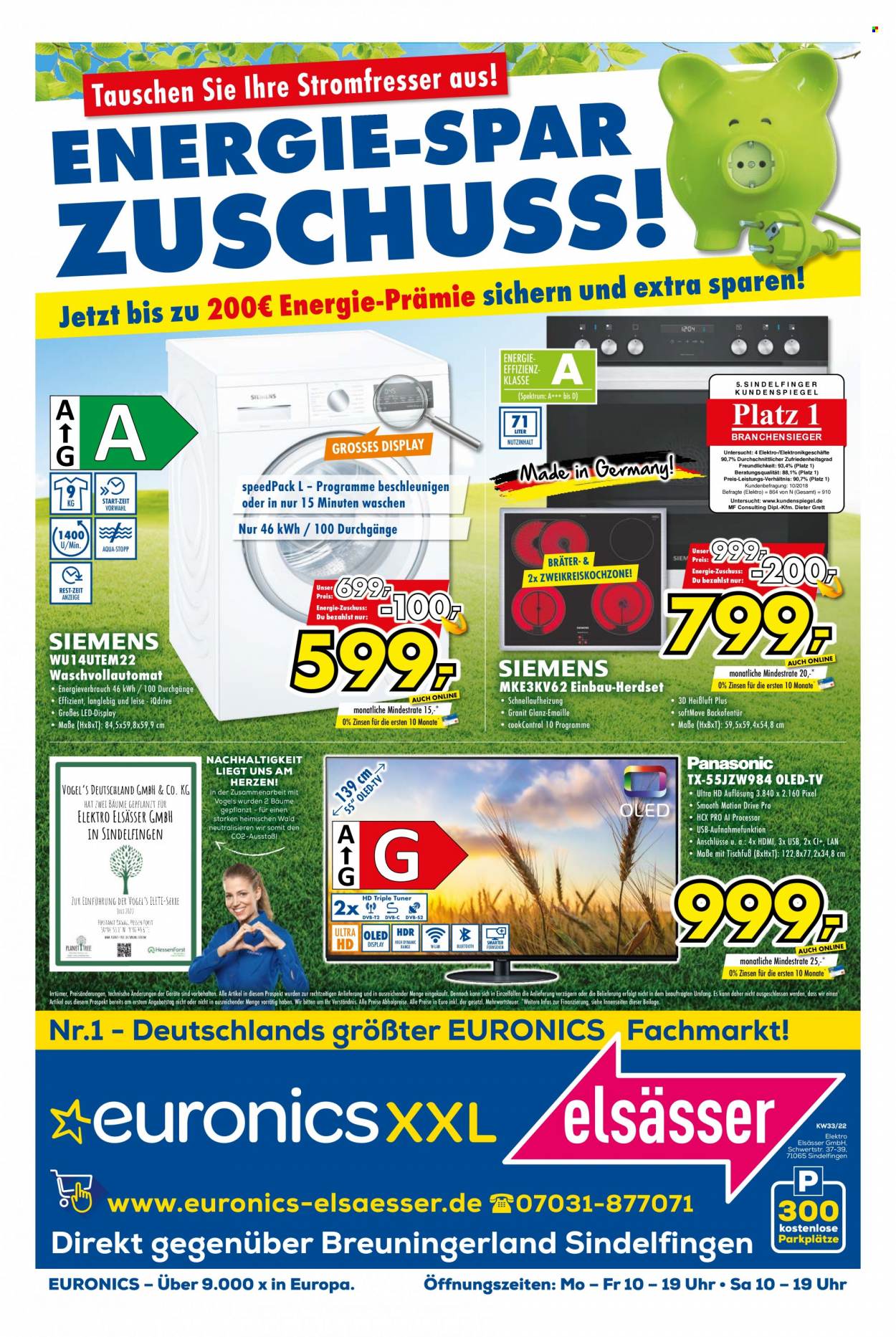 Euronics Prospekte  - 17.08.2022 - 23.08.2022. Seite 1