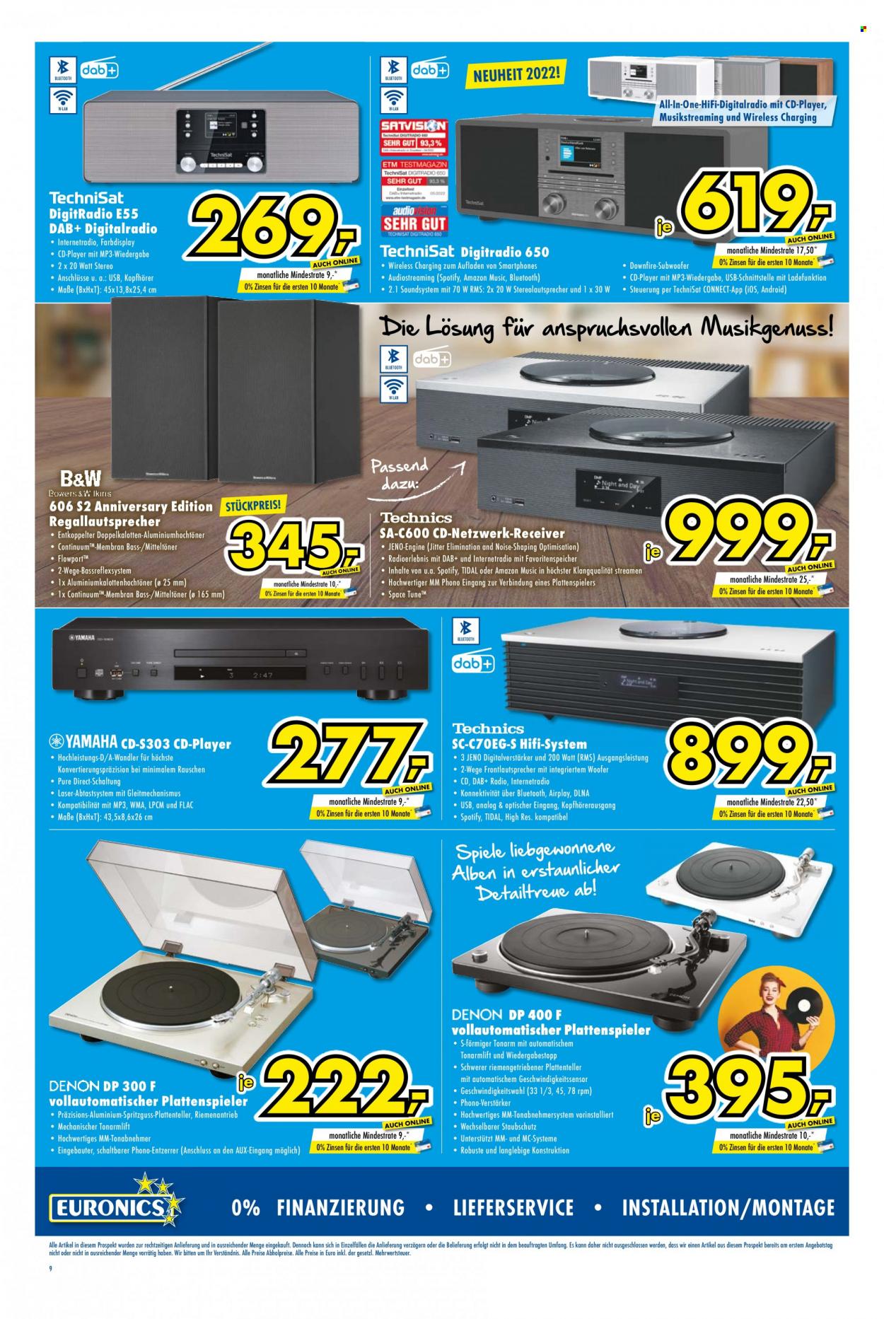 Euronics Prospekte  - 17.08.2022 - 23.08.2022. Seite 9