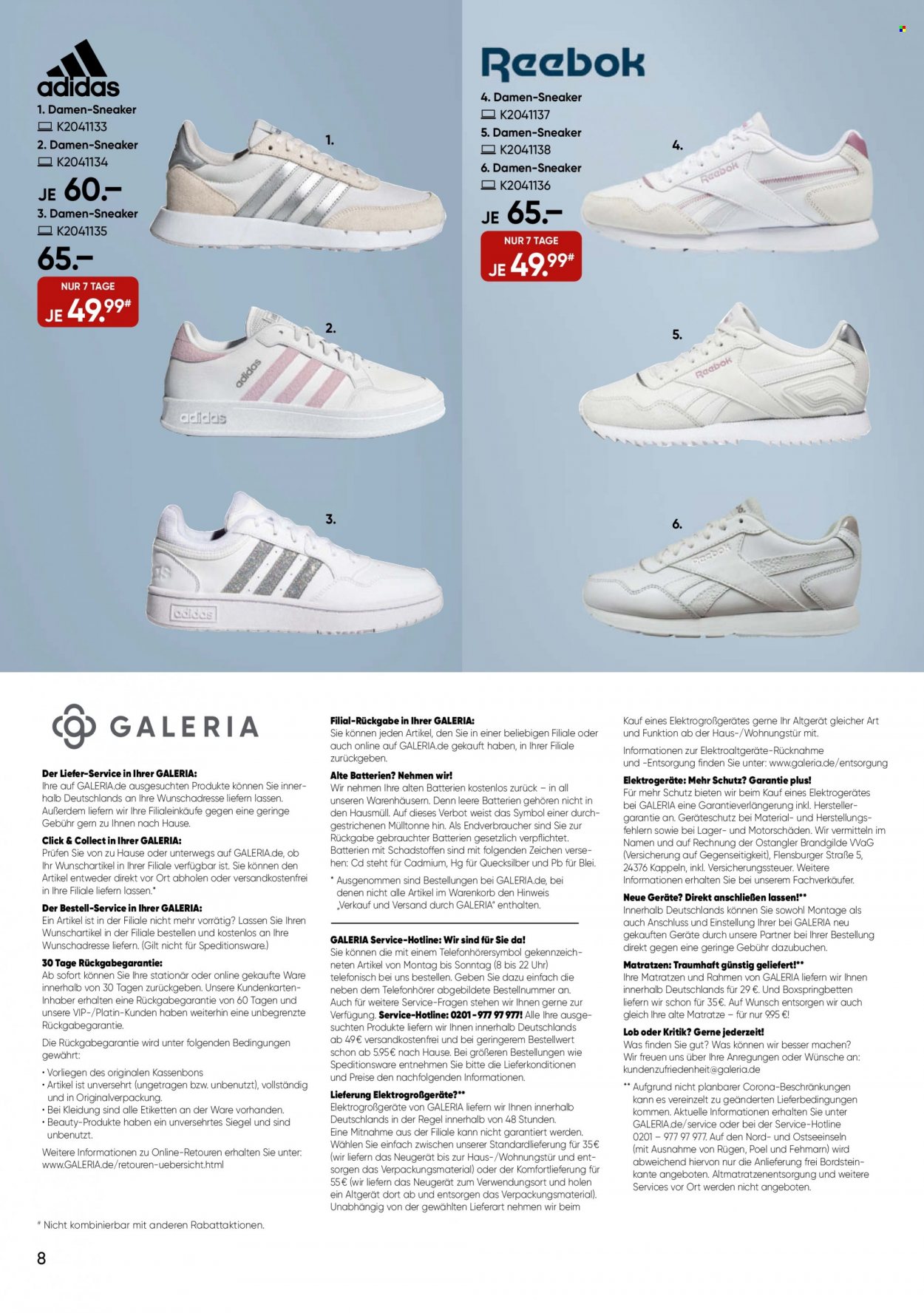 GALERIA Karstadt Kaufhof Prospekte  - 17.08.2022 - 23.08.2022. Seite 8