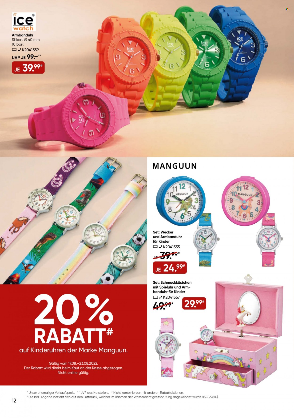 GALERIA Karstadt Kaufhof Prospekte  - 17.08.2022 - 23.08.2022. Seite 12