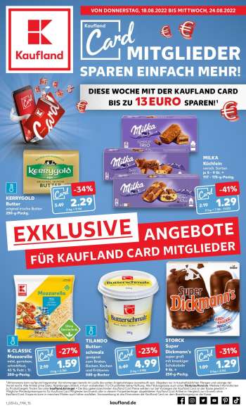 Prospekte Kaufland - 18.08.2022 - 24.08.2022.