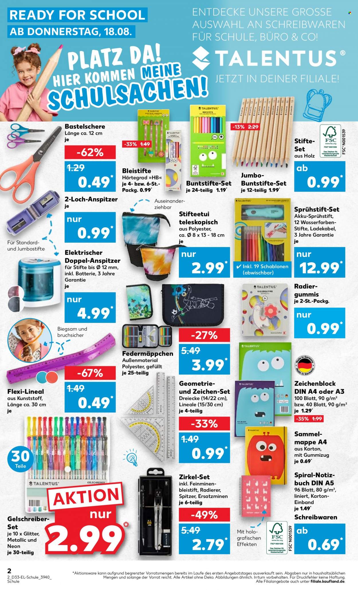 Kaufland Prospekte  - 18.08.2022 - 31.08.2022. Seite 2