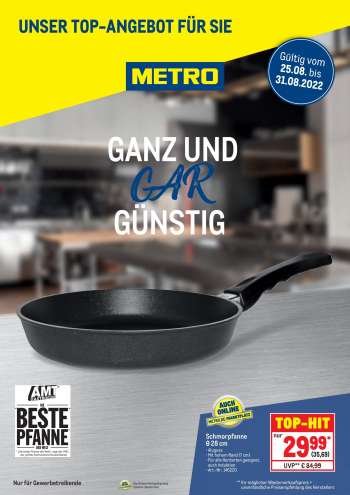 Prospekte Metro - 25.08.2022 - 31.08.2022.