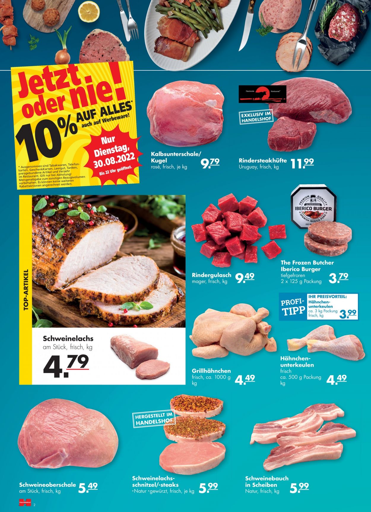 Handelshof Prospekte  - 25.08.2022 - 31.08.2022. Seite 2