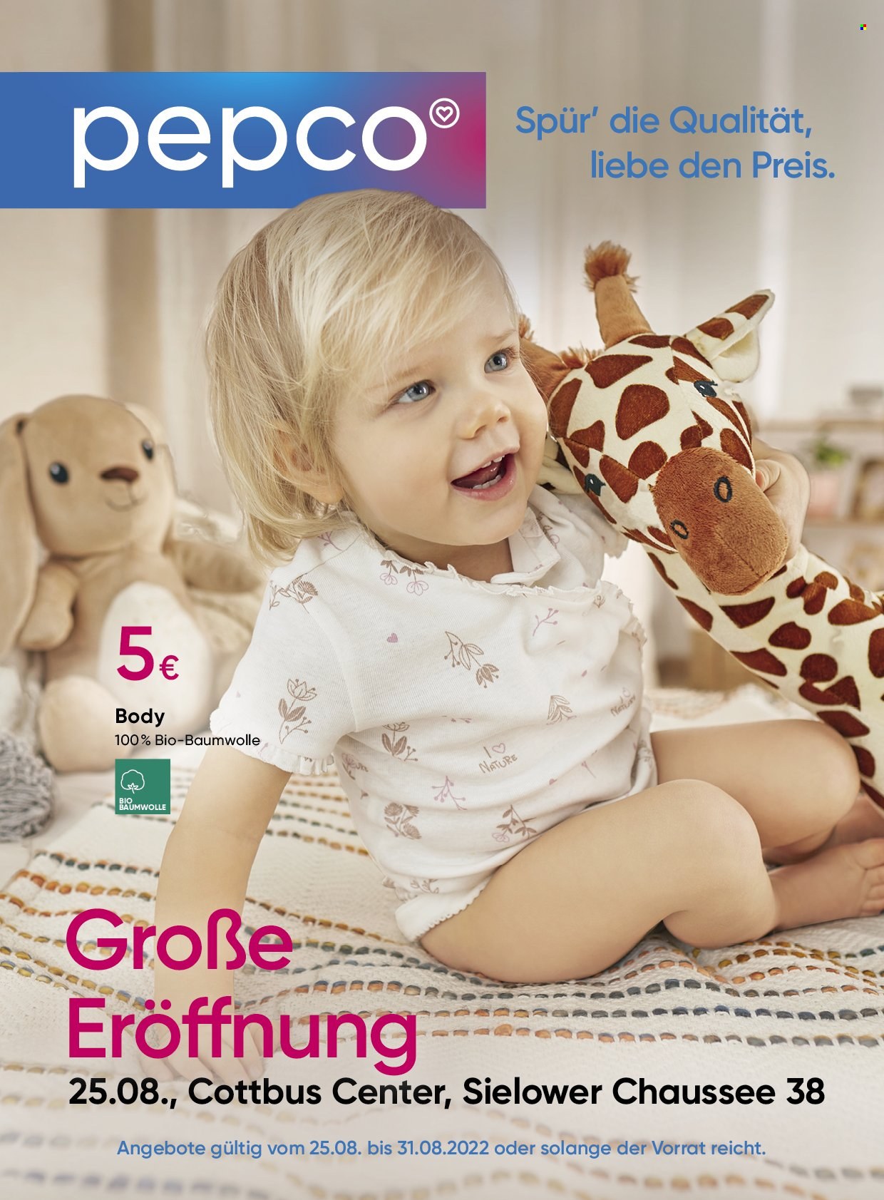 Pepco Prospekte  - 25.08.2022 - 31.08.2022. Seite 1