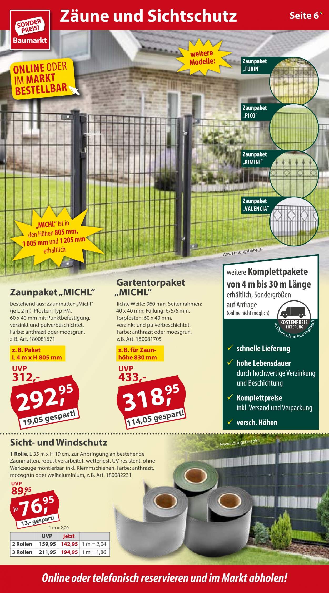 Sonderpreis-Baumarkt Prospekte  - 27.08.2022 - 2.09.2022. Seite 6