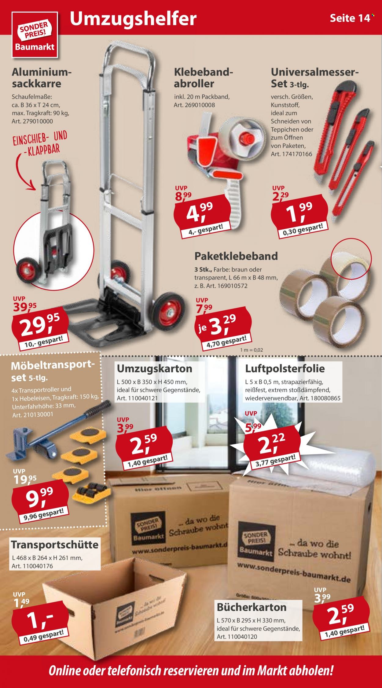 Sonderpreis-Baumarkt Prospekte  - 27.08.2022 - 2.09.2022. Seite 14