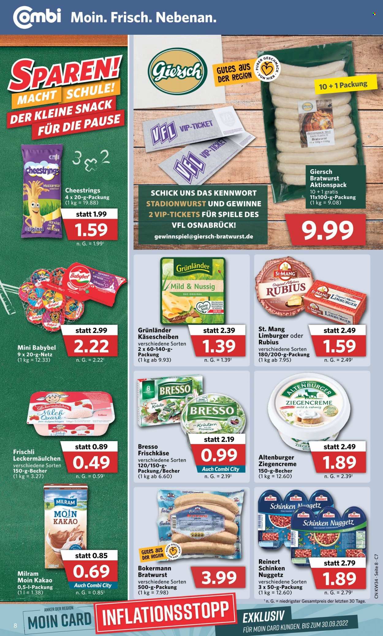 Combi Prospekte  - 22.08.2022 - 27.08.2022. Seite 8