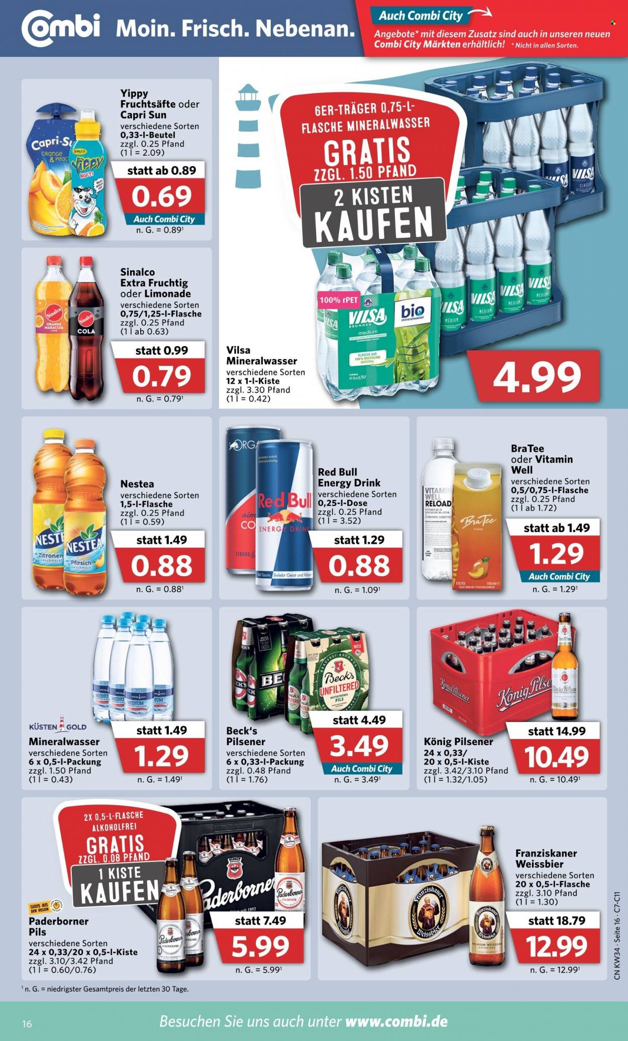Combi Prospekte  - 22.08.2022 - 27.08.2022. Seite 16
