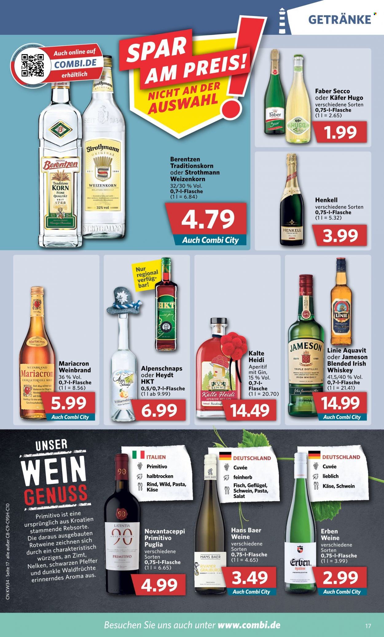 Combi Prospekte  - 22.08.2022 - 27.08.2022. Seite 17
