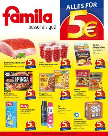 Prospekte famila - 22.08.2022 - 27.08.2022.