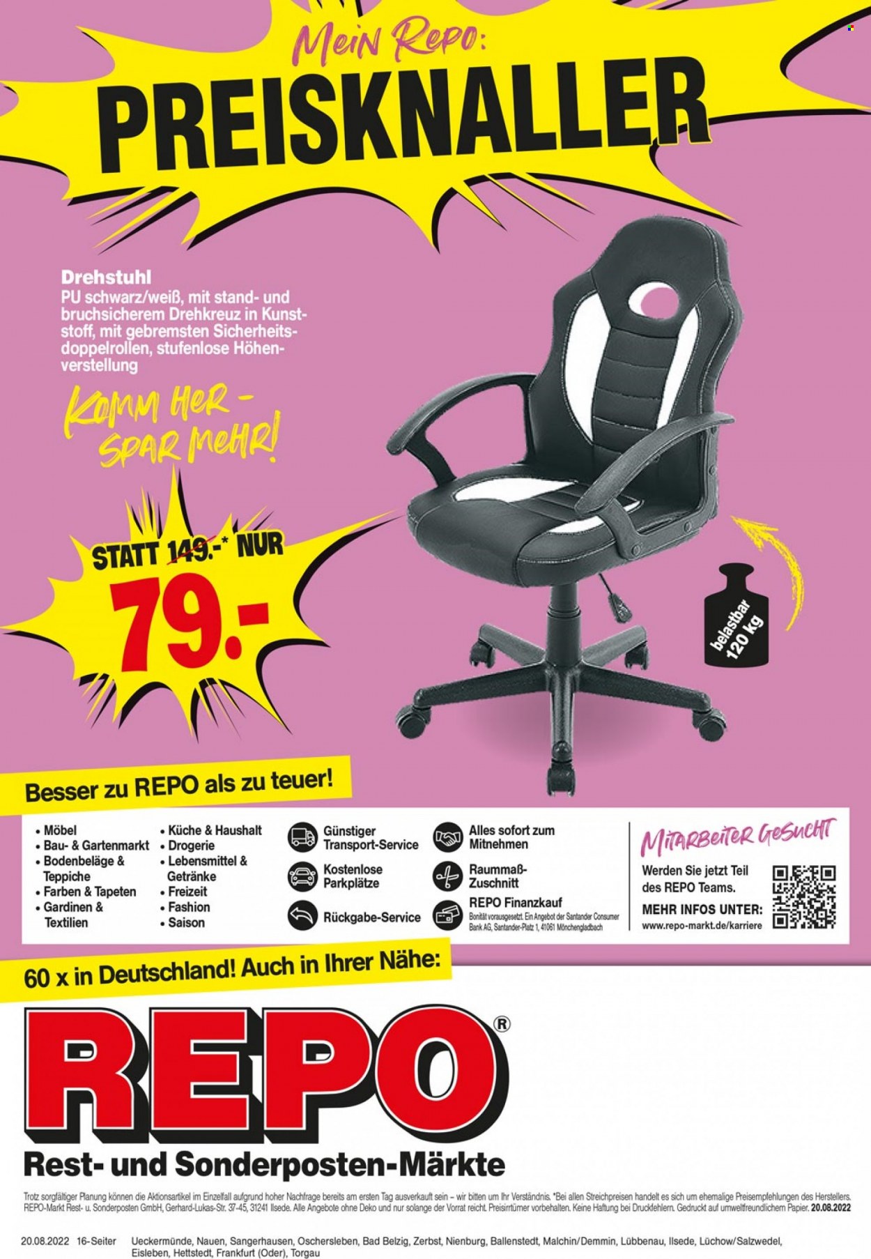 Repo Prospekte  - 22.08.2022 - 27.08.2022. Seite 16