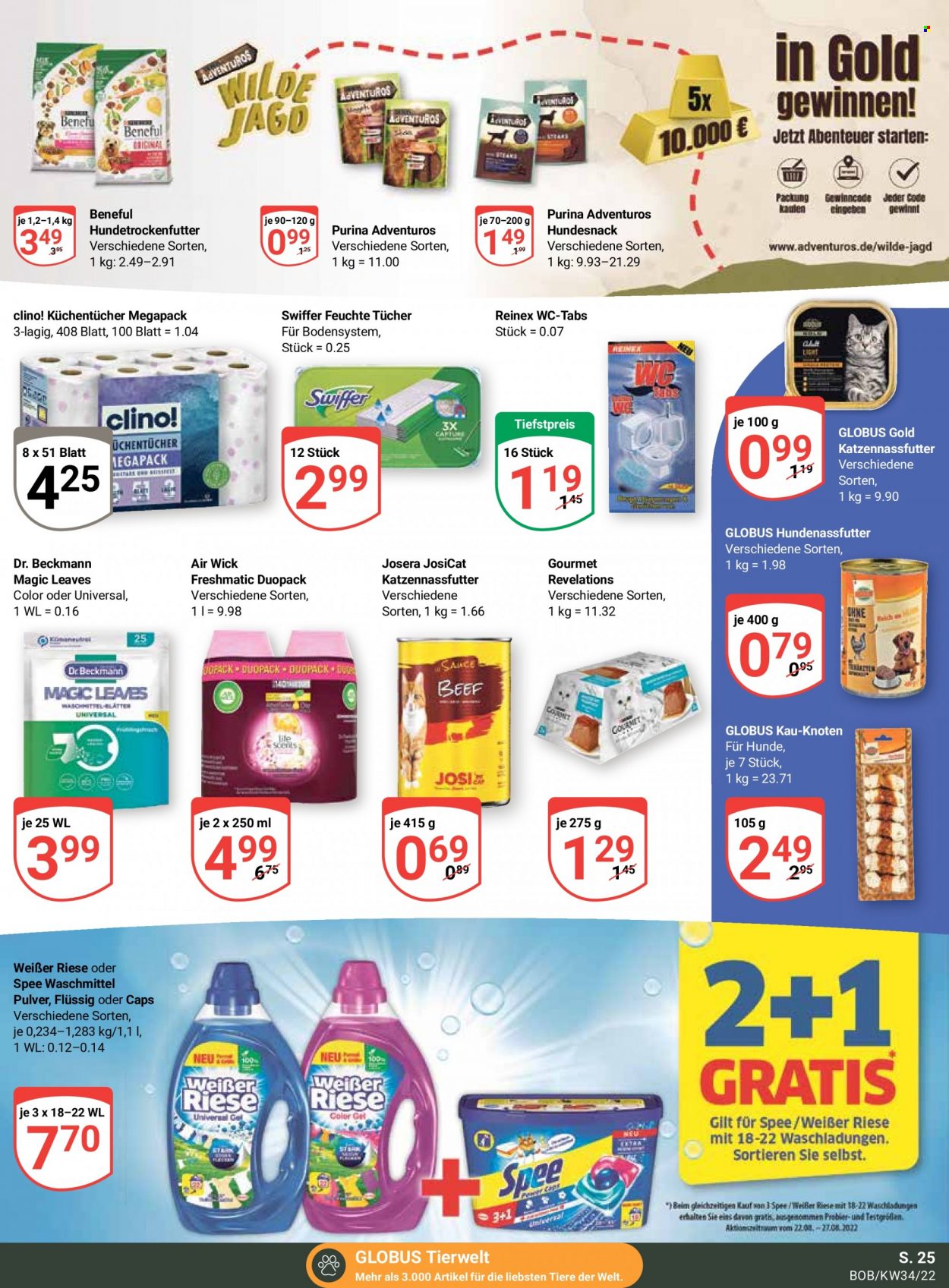 Globus Prospekte  - 22.08.2022 - 27.08.2022. Seite 25