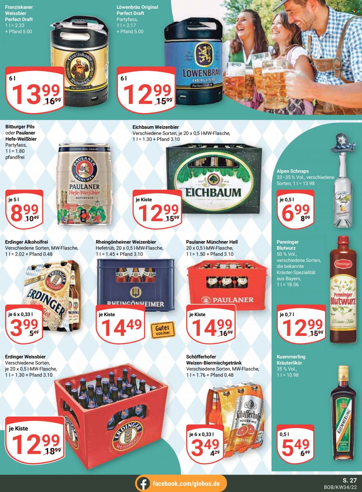 Globus Prospekte  - 22.08.2022 - 27.08.2022. Seite 27