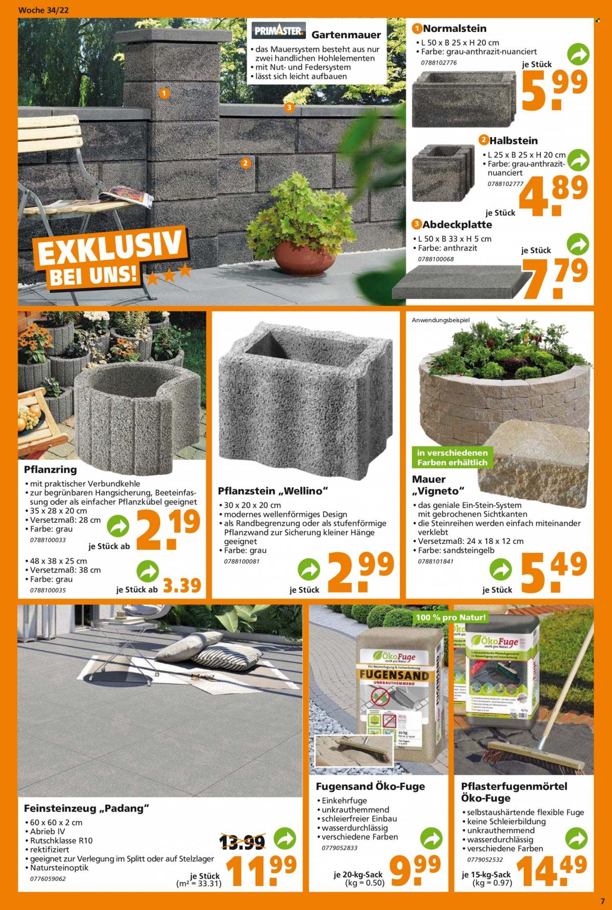 Globus Baumarkt Prospekte  - 22.08.2022 - 27.08.2022. Seite 7