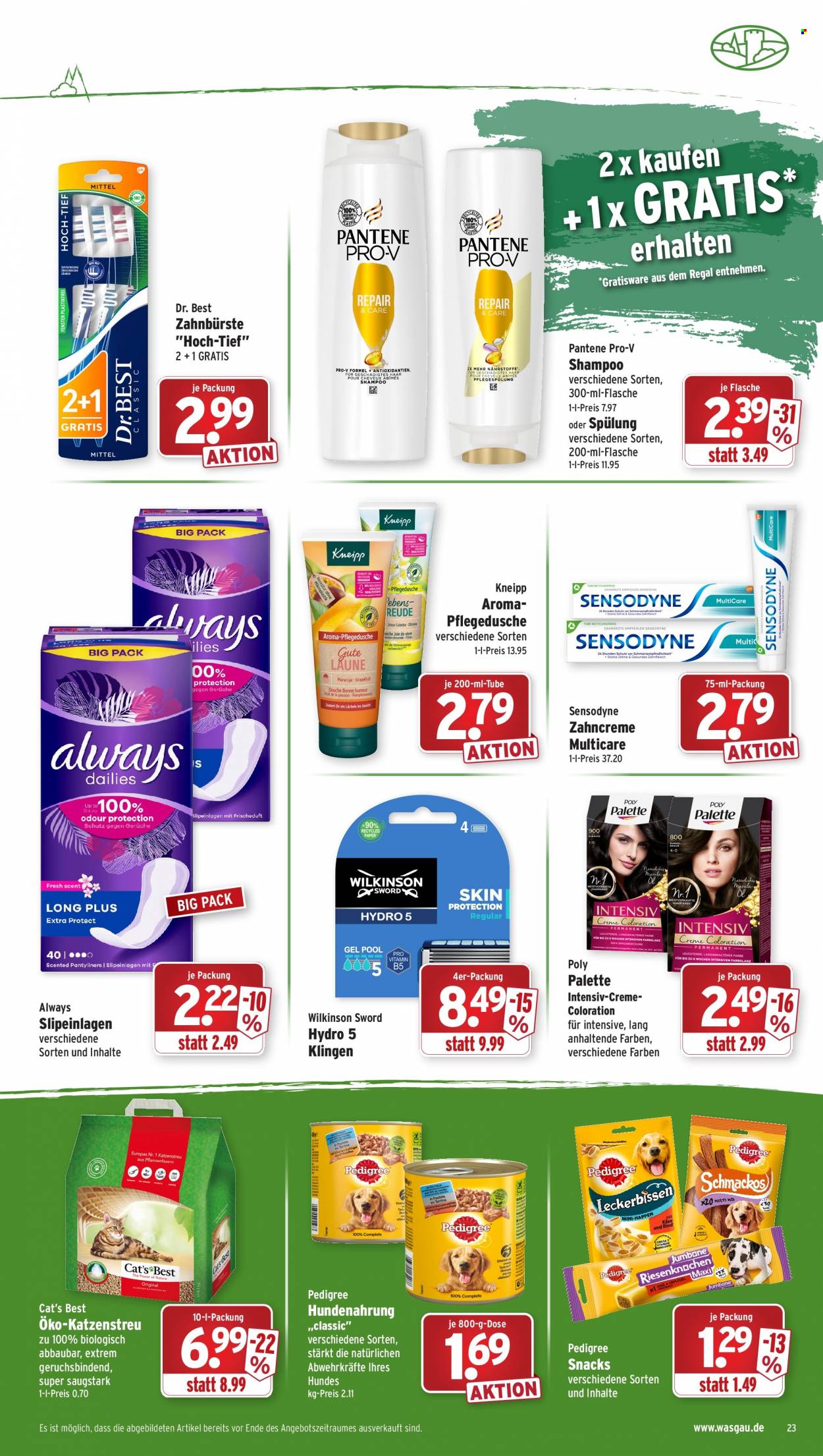 Wasgau Prospekte  - 22.08.2022 - 27.08.2022. Seite 23