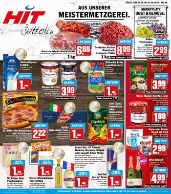 Prospekte Hit - 22.08.2022 - 27.08.2022.