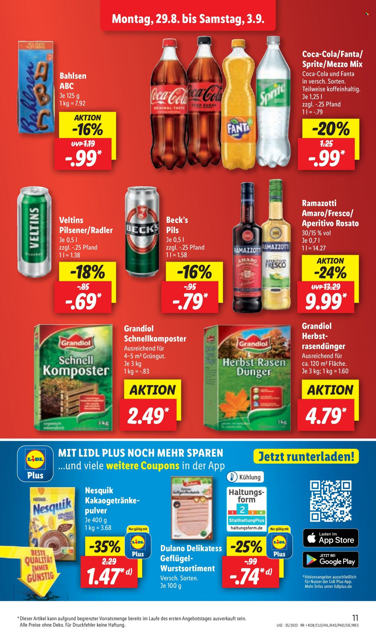 Lidl Prospekte  - 27.08.2022 - 27.08.2022. Seite 11
