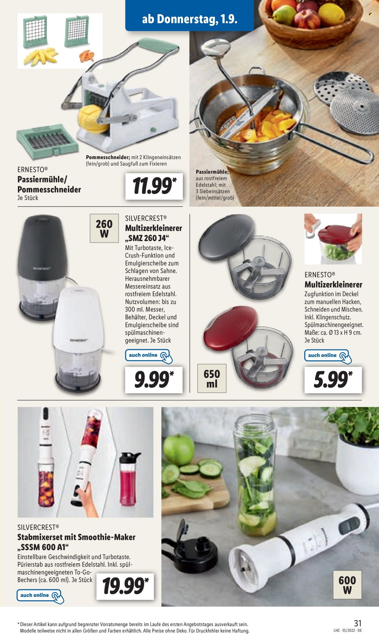 Lidl Prospekte  - 27.08.2022 - 27.08.2022. Seite 31