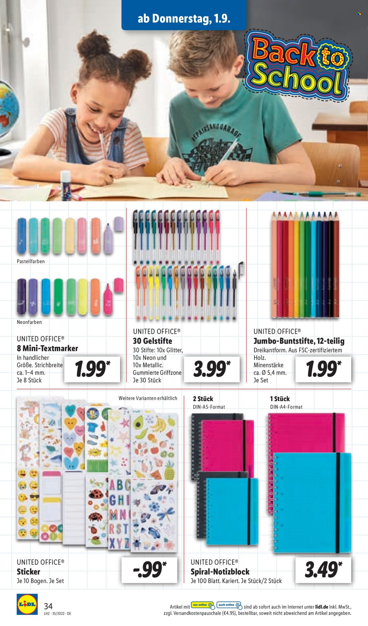 Lidl Prospekte  - 27.08.2022 - 27.08.2022. Seite 34