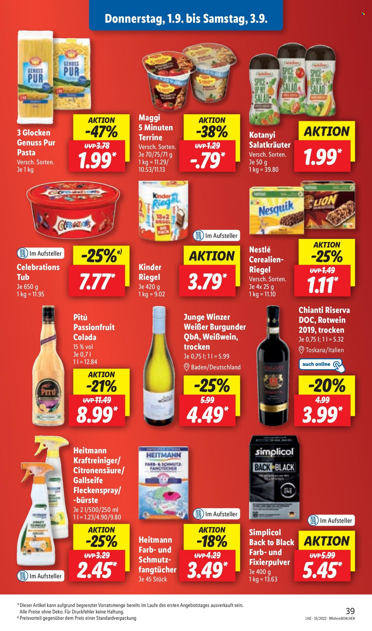 Lidl Prospekte  - 27.08.2022 - 27.08.2022. Seite 39