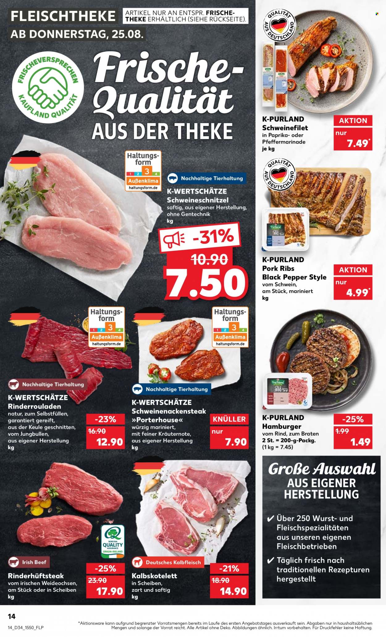 Kaufland Prospekte  - 25.08.2022 - 31.08.2022. Seite 14