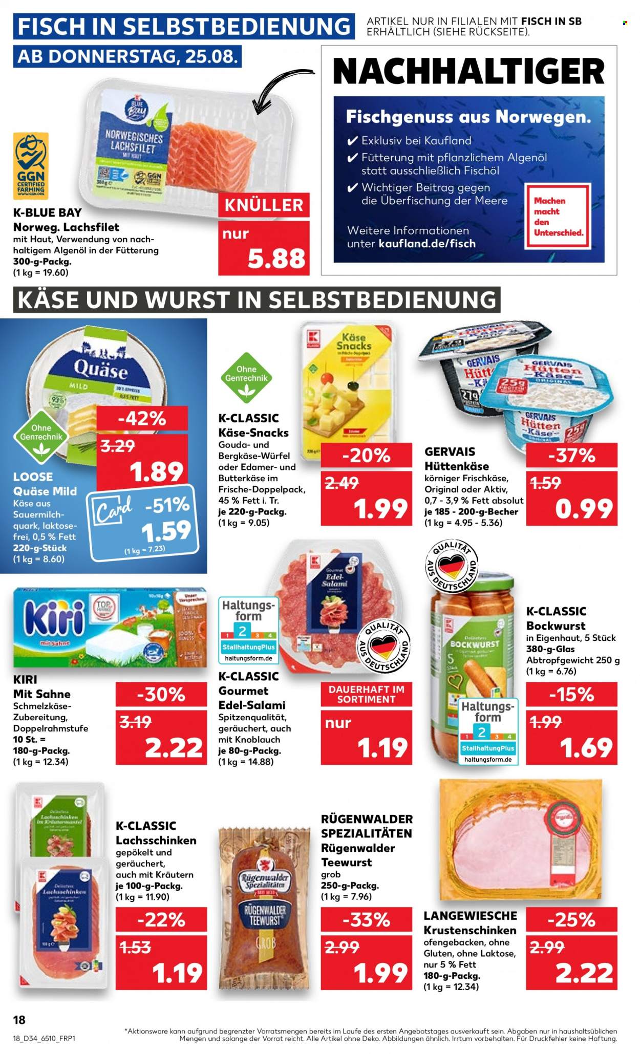 Kaufland Prospekte  - 25.08.2022 - 31.08.2022. Seite 18