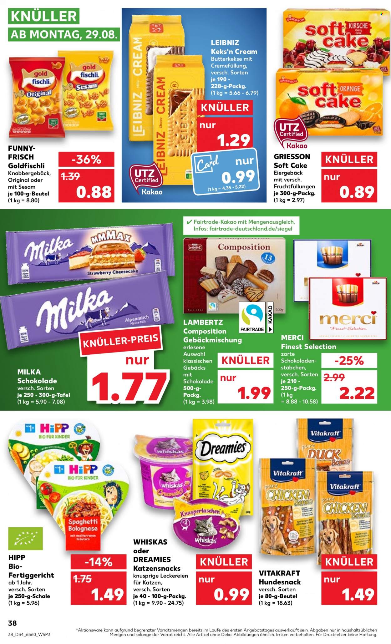 Kaufland Prospekte  - 25.08.2022 - 31.08.2022. Seite 38