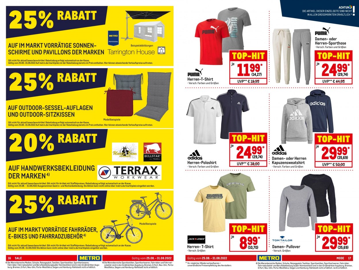 Metro Prospekte  - 25.08.2022 - 31.08.2022. Seite 9