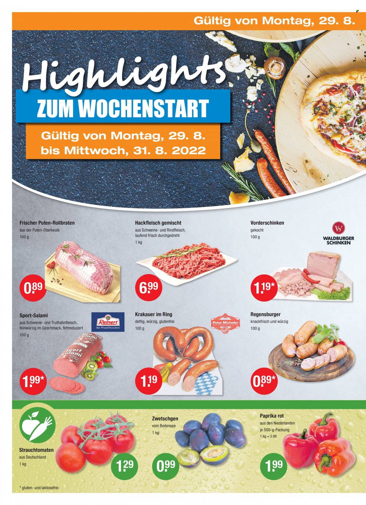 V-Markt Prospekte  - 25.08.2022 - 31.08.2022. Seite 18