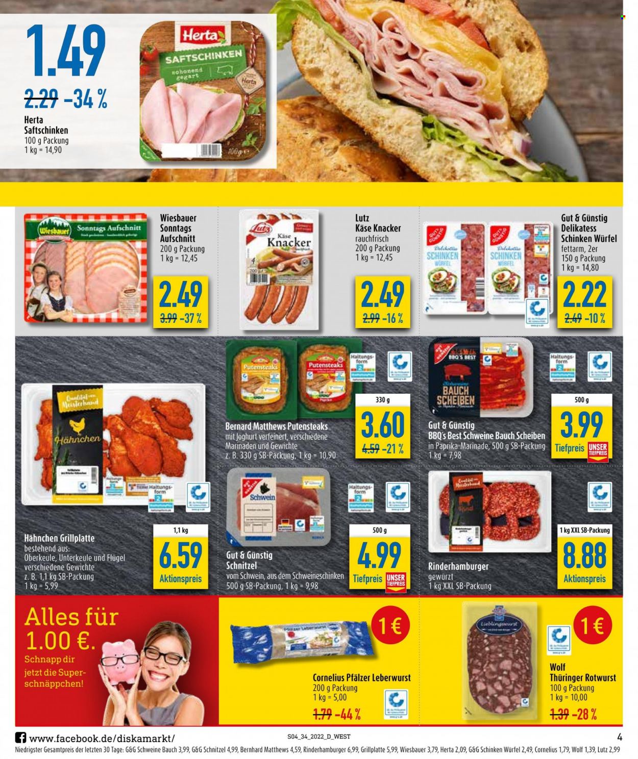 Diska Prospekte  - 22.08.2022 - 27.08.2022. Seite 4