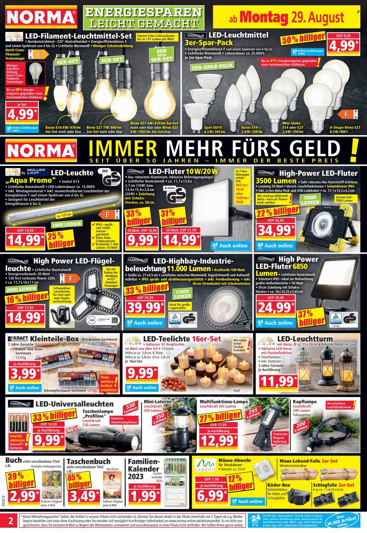 Norma Prospekte  - 29.08.2022 - 4.09.2022. Seite 2