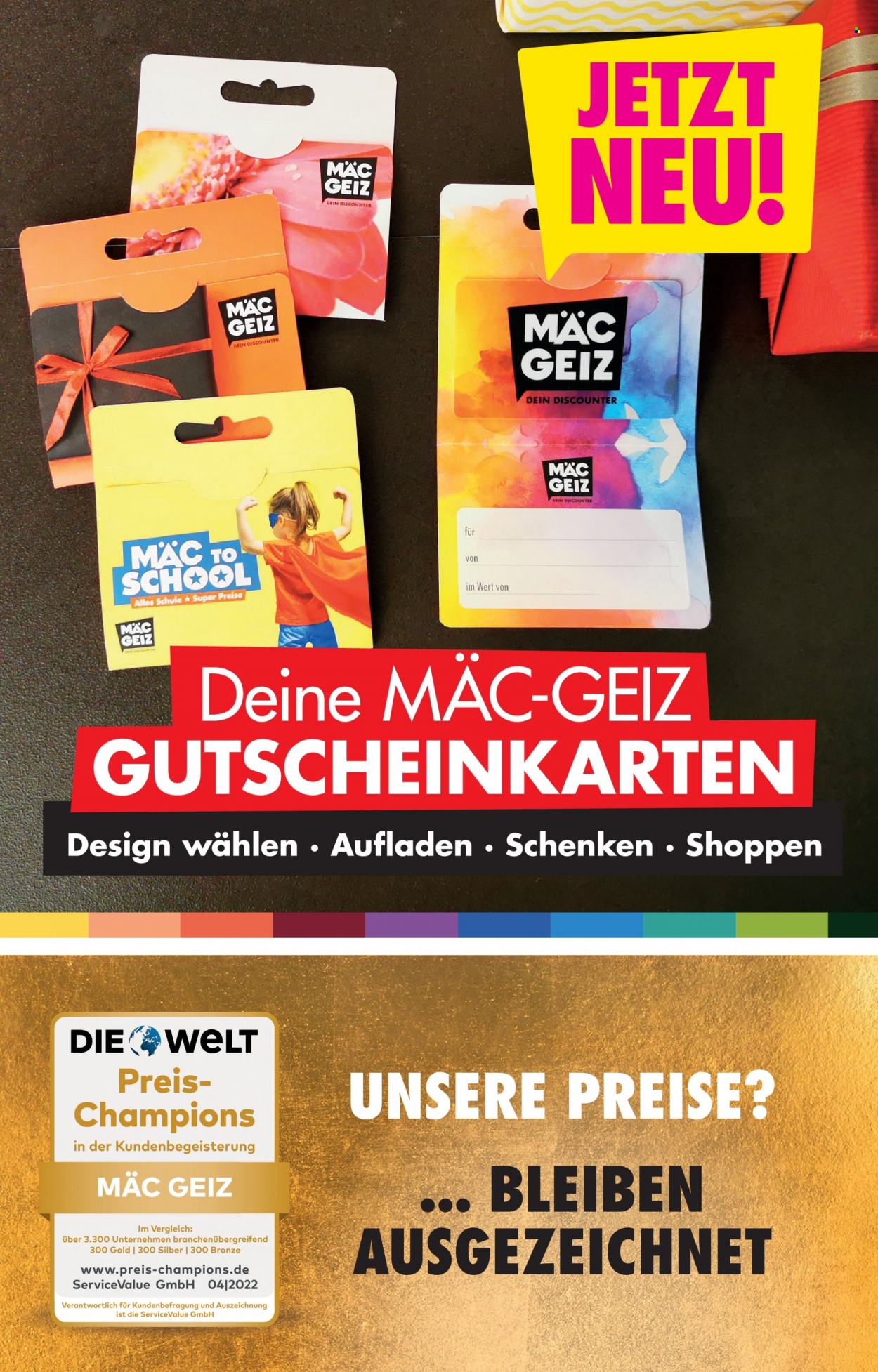 Mäc-Geiz Prospekte  - 29.08.2022 - 4.09.2022. Seite 7