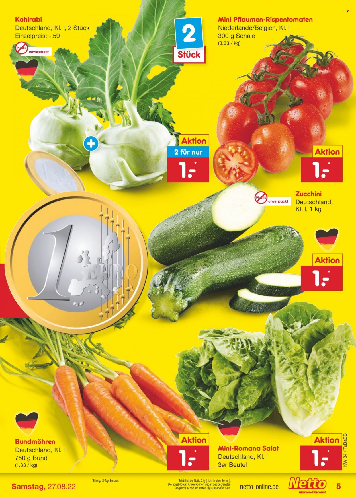 Netto Marken-Discount Prospekte  - 22.08.2022 - 27.08.2022. Seite 5