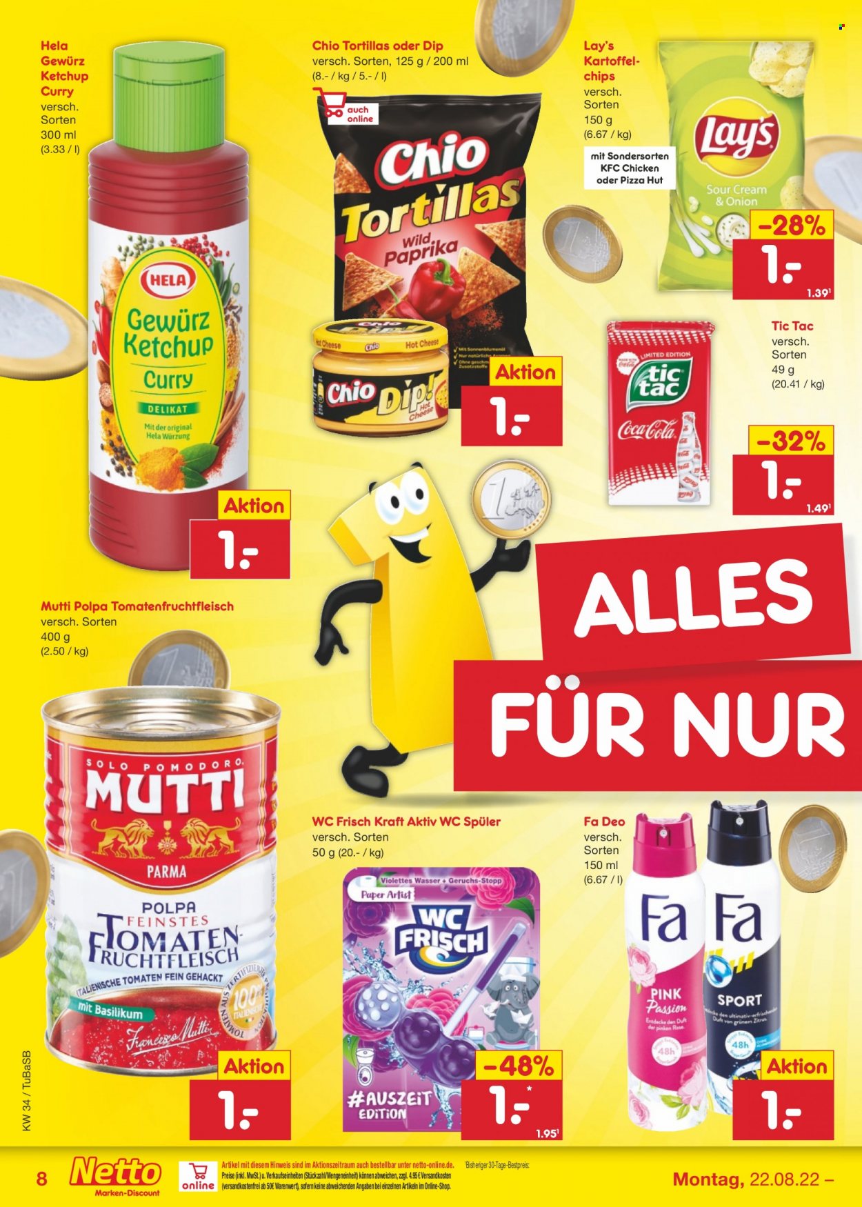 Netto Marken-Discount Prospekte  - 22.08.2022 - 27.08.2022. Seite 8