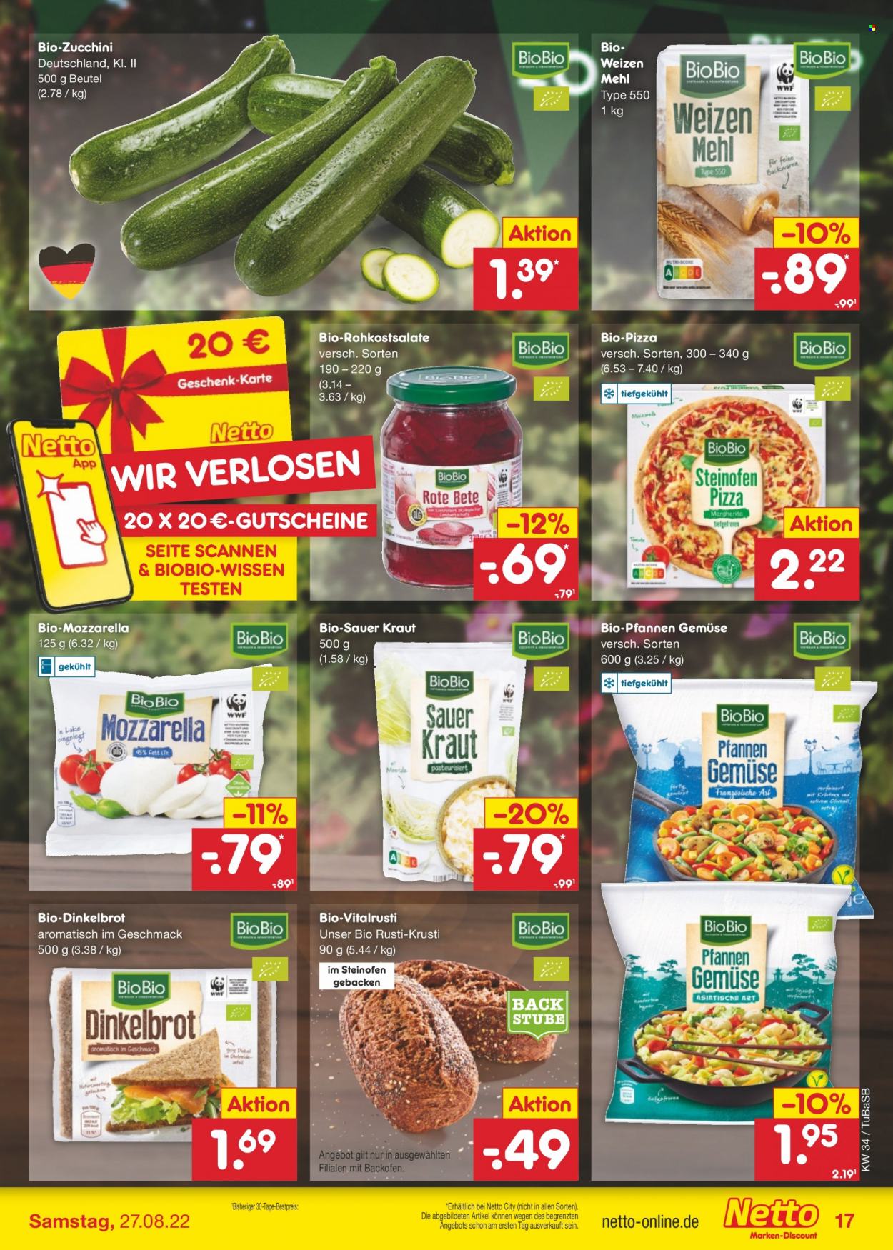 Netto Marken-Discount Prospekte  - 22.08.2022 - 27.08.2022. Seite 17