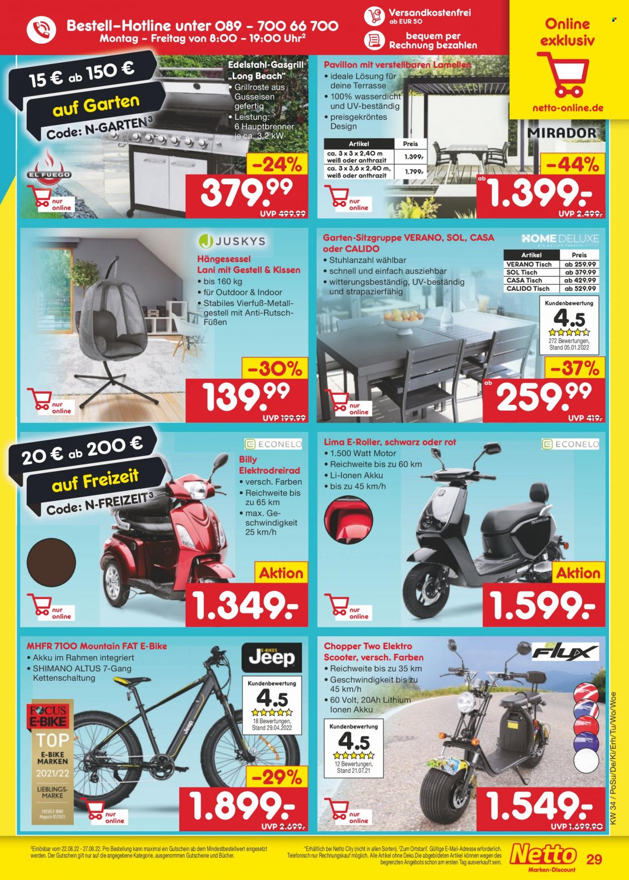 Netto Marken-Discount Prospekte  - 22.08.2022 - 27.08.2022. Seite 29