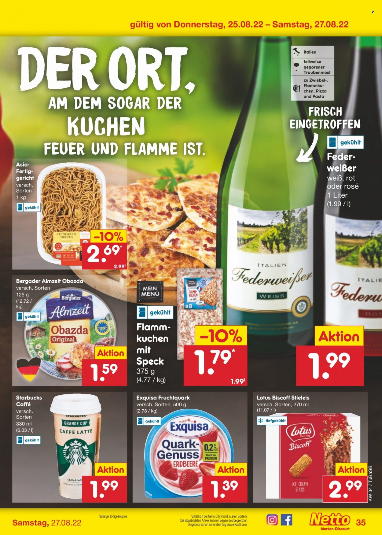 Netto Marken-Discount Prospekte  - 22.08.2022 - 27.08.2022. Seite 35