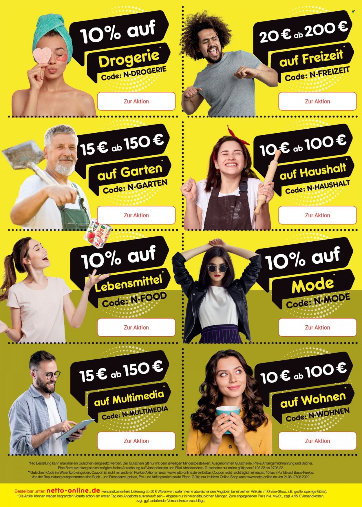 Netto Marken-Discount Prospekte  - 22.08.2022 - 27.08.2022. Seite 49