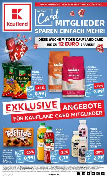 Prospekte Kaufland - 25.08.2022 - 31.08.2022.