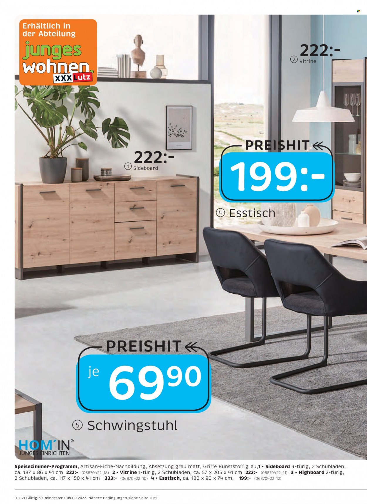XXXLutz Prospekte  - 22.08.2022 - 4.09.2022. Seite 30