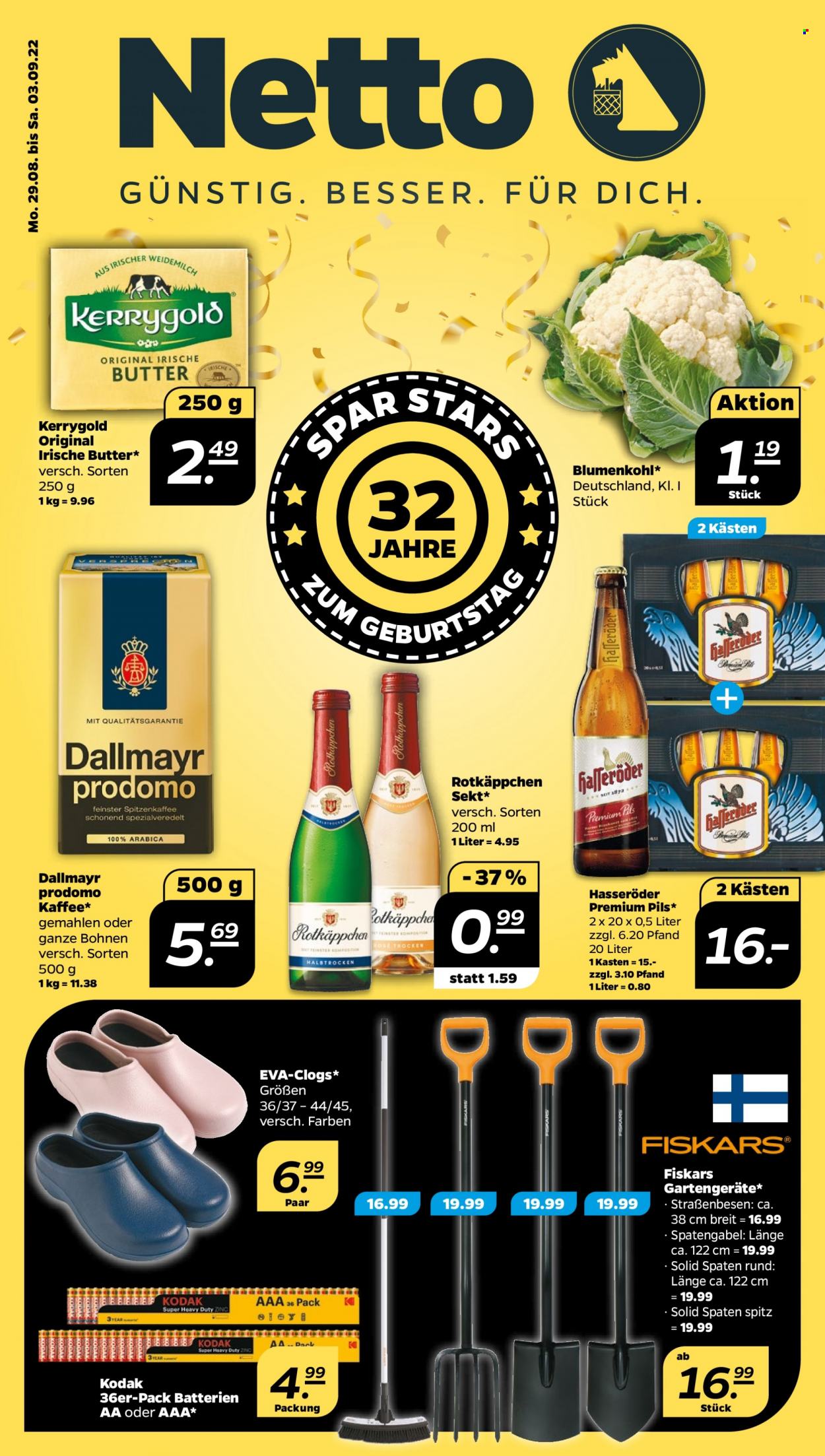 Netto Prospekte  - 29.08.2022 - 3.09.2022. Seite 1