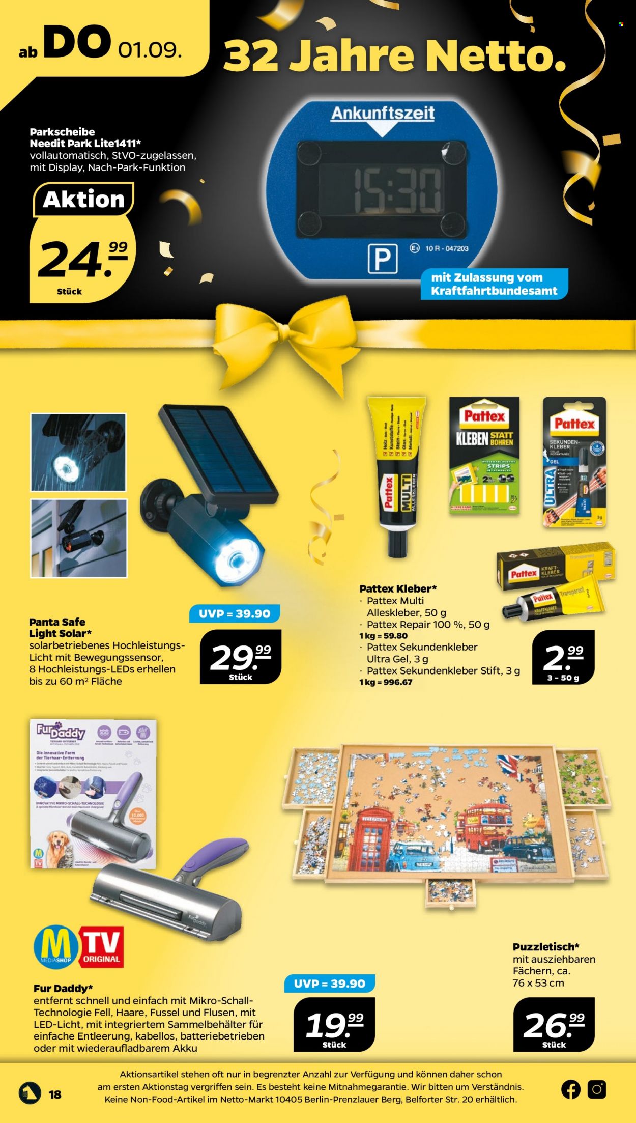 Netto Prospekte  - 29.08.2022 - 3.09.2022. Seite 18
